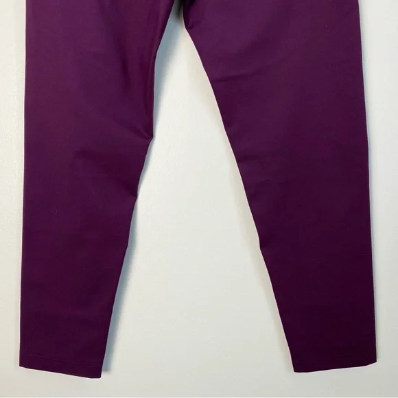 Girlfriend Collective Plum Compressive High Rise Legging Medium Purple Tights - Picture 12 of 16